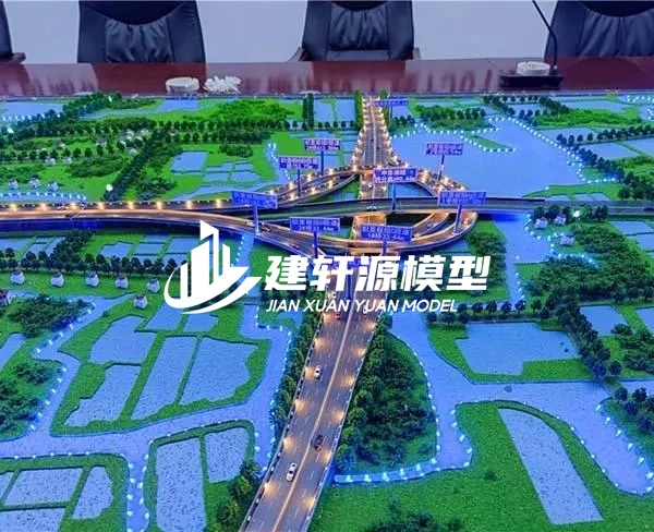 铜陵高速公路沙盘定制